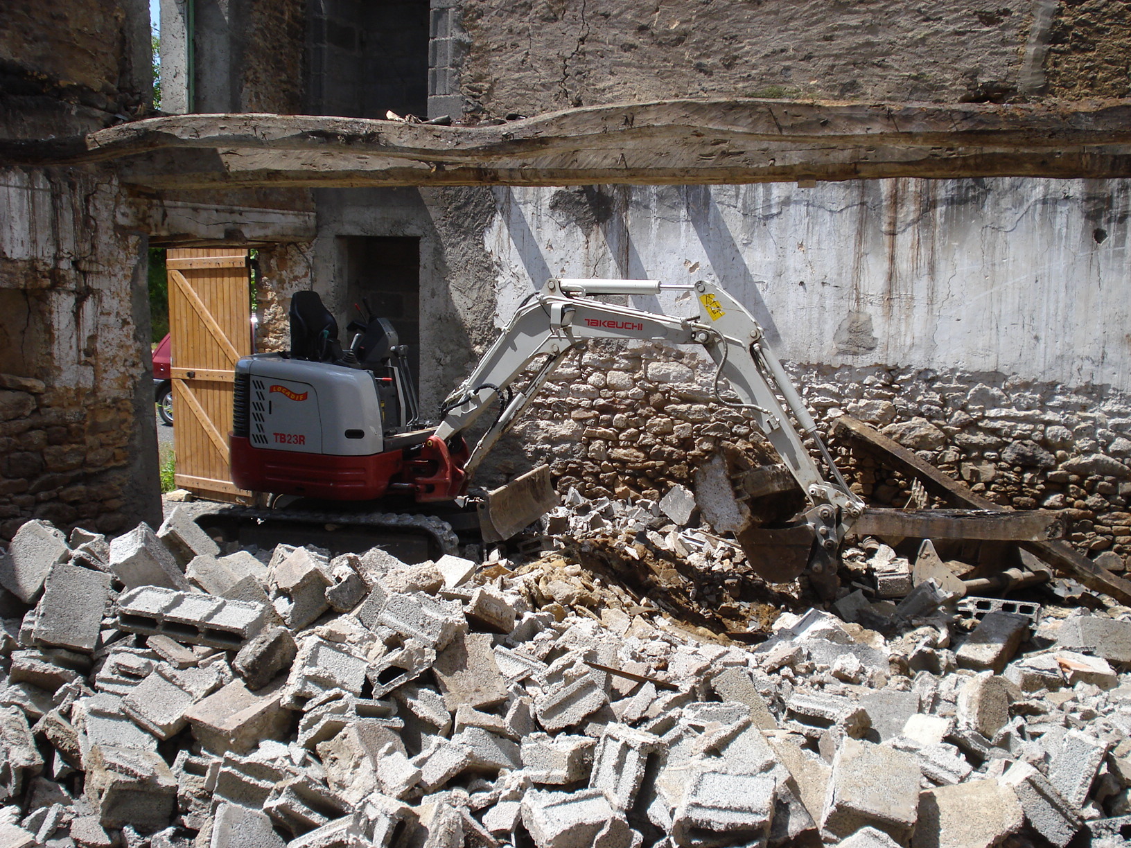 Démolition à Narbonne