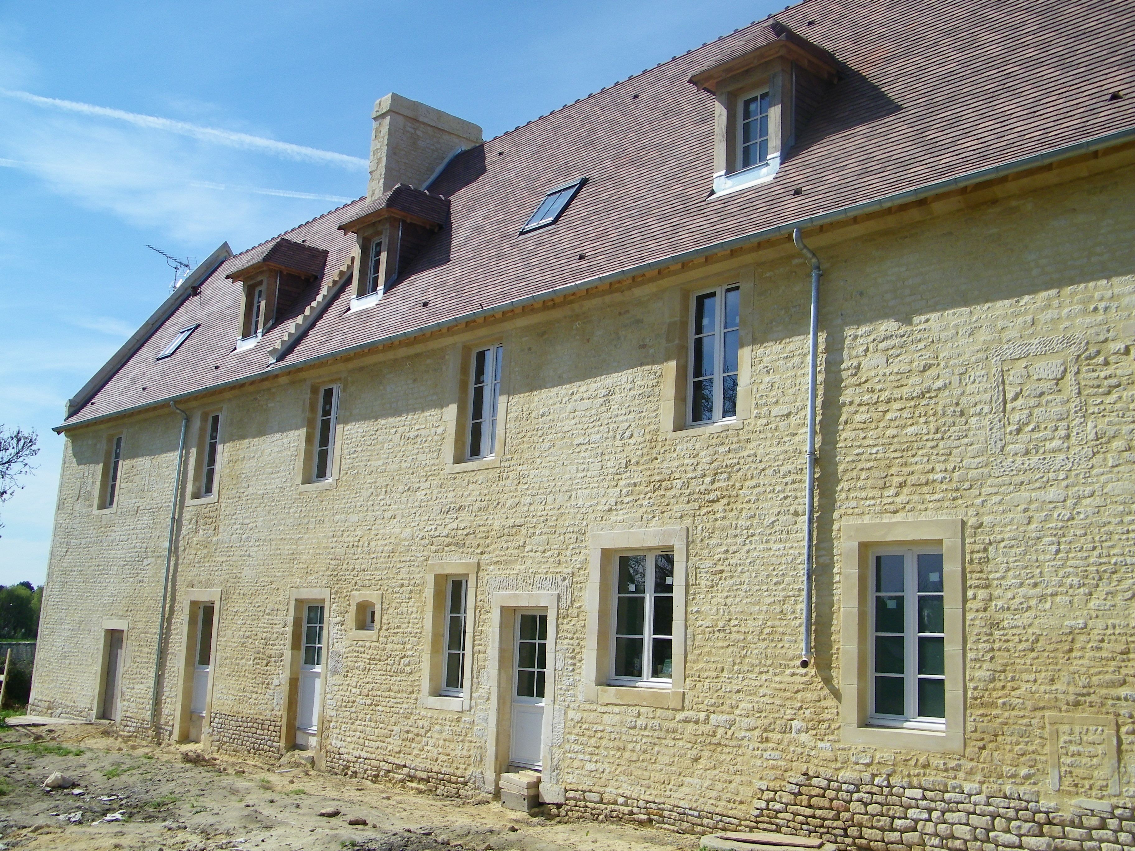 Réhabillitation de maison ancienne Saint-Martin-des-Puits