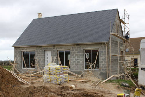 Ravalement de façade, enduit à Rouffiac-d'Aude