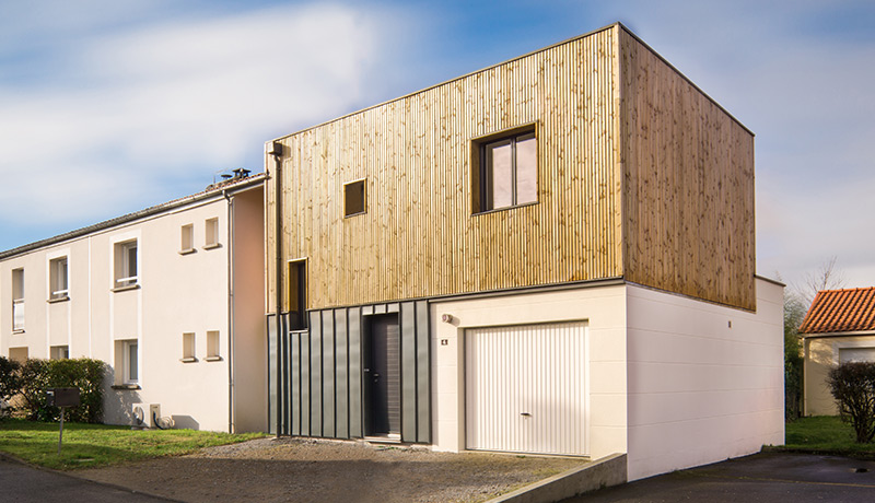 Surélévation de maison dans l'Aude